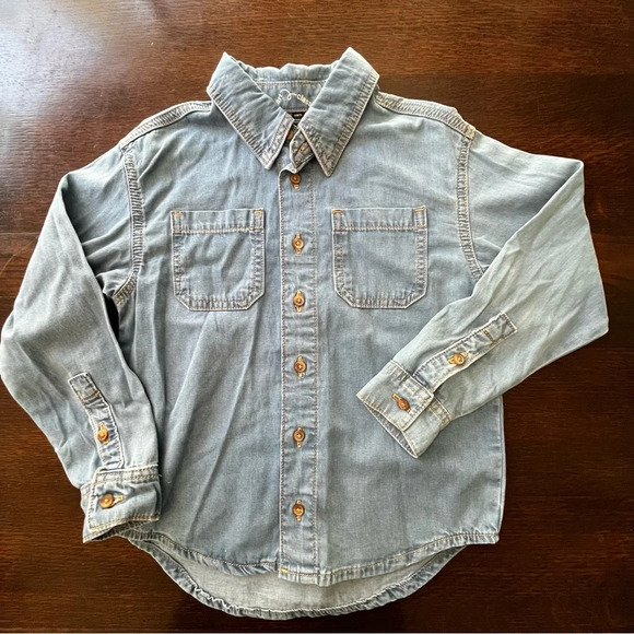 art class Other - Art Class Girls Denim Shacket Jacket long sleeve shirt  Size 6/7 Small